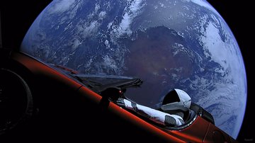 [ Starman CarEarth SpaceX pic ]